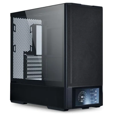 Imagen de Lian Li LANCOOL 207 G99.LAN207DX.in Caja de Ordenador Digital Media Torre para Videojuegos, Color Negro Soporte ATX/Micro ATX/Mini ITX 4 Ventiladores preinstalados