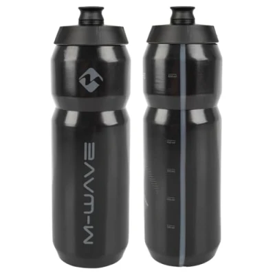 Imagen de M Wave Pbo 750 Botella de Agua, Unisex Adulto, Negro, ml