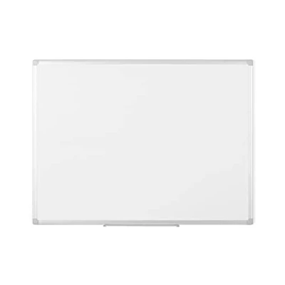 Imagen de Bi Office Earth Pizarra Blanca Magnética, 120 x 90 cm, superficie acero lacado, marco de aluminio y bandeja rotuladores
