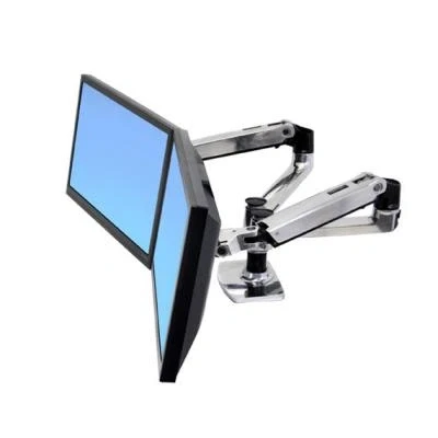 Imagen de Ergotron Lx Series Dual side by Arm Soporte De Mesa Para Pantalla Plana
