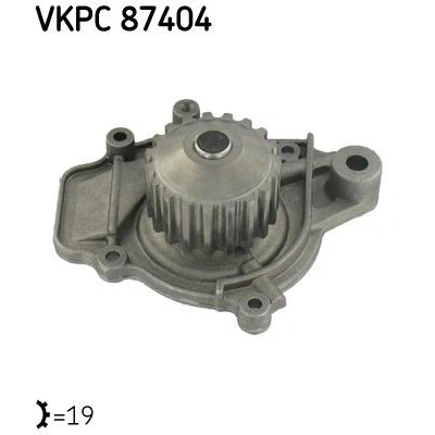 Imagen de SKF VKPC 87404 Bomba de agua 19 con juntas Metal para accionamiento correa trapecial HONDA: Concerto Hatchback, Civic V Hatchback norauto, oscaro,