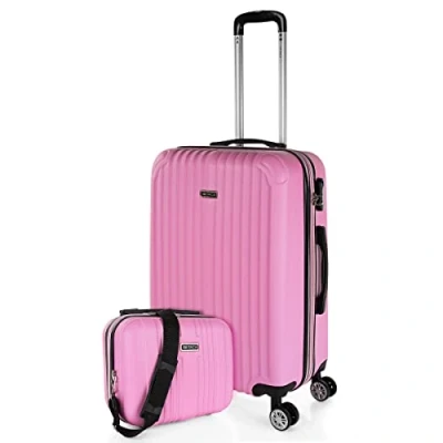Imagen de Itaca Sevron SET Juego de maletas, Talla: One Size, Rosa