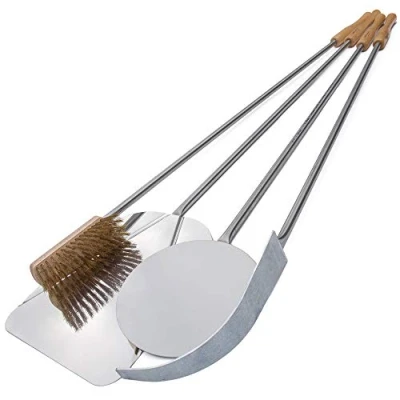 Imagen de Palas para Pizza 4 de Horno en Acero Inoxidable pizzas 30 cm (Mango 85)