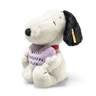 Imagen de Steiff Snoopy Heartbreakers Club 024450 peluche de (22 cm), color blanco