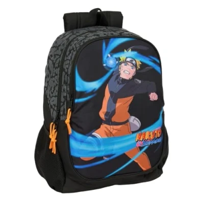 Imagen de Safta NARUTO Mochila Escolar Infantil, Ideal para Niños de Diferentes Edades, Cómoda y Versátil, Calidad Resistencia, 32x16x44 cm