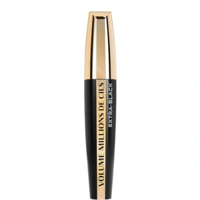 Imagen de L &#039;Oréal Paris Make Up Designer Mascara Volume millones de pestañas Extra Black
