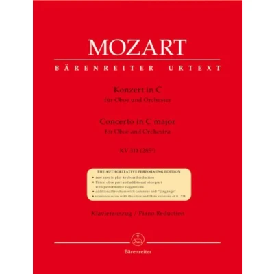 Imagen de Wolfgang Amadeus Mozart Oboe Concerto In C K.314 and PIANO REDUCTION