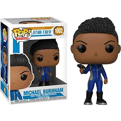 Imagen de Funko POP! TV: Star Trek: Discovery Captain Michael Burnham Trek Figura de Vinilo Coleccionable Idea Regalo Mercancia Oficial Juguetes para Niños y Adultos