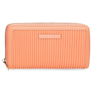Imagen de Pepe Jeans Aurora Billetero con tarjetero Naranja 19,5x10x2 cms Piel sintética