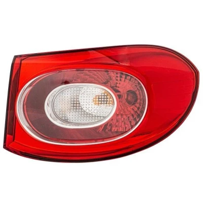Imagen de HELLA 2SD 009 691 101 Piloto trasero derecha Parte exterior P21W, WY21W 12 blanco/rojo con lámpara portalámparas VOLKSWAGEN: Tiguan I