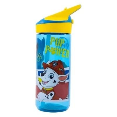 Imagen de Botella de agua infantil reutilizable tritan 620 ml La Patrulla Canina