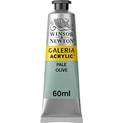 Imagen de Winsor &amp; Newton Galería, Pintura acrílica, Verde (Pale Olive), 60 ml,