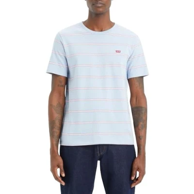 Imagen de Levi&#039;s Original TEE Camiseta estampada, Hombre, Talla: Small, Soft chambray