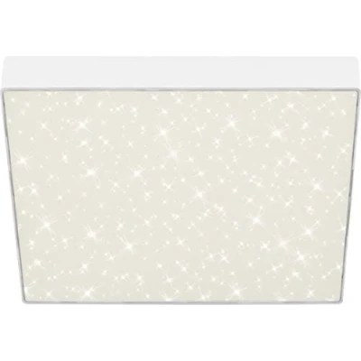Imagen de Briloner Plafón LED Flame Star, 840, 28,7x28,7cm, blanco
