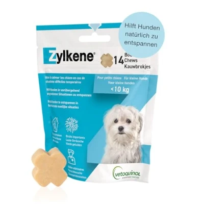Imagen de Zylkene® Chews (14x) Para reducir el estrés perros pequeños Complemento alimenticio mayor bienestar en situaciones desconocidas &lt; 10 kg