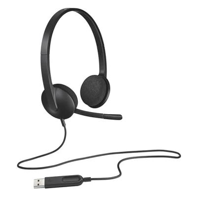 Imagen de Logitech usb headset H340 (microphone)