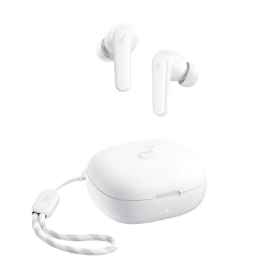Imagen de Soundcore P20i Auriculares inalámbricos Bluetooth by Anker, diafragmas de 10mm con Big Bass, 5.3, Reproducción 30H, IPX5, 2 micros para Llamadas nítidas IA, EQ Personalizado