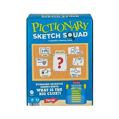 Imagen de Mattel Games Pictionary Sketch, Versión: Francés, HTW84
