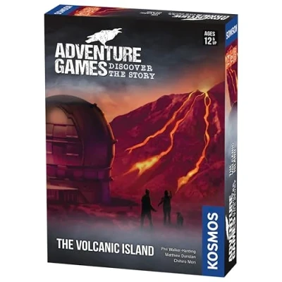 Imagen de Thames &amp; Kosmos, 695133, Adventure Game: The Volcanic Island, Discover Story, Cooperative Board Game, 1 4 Players, Ages 12+