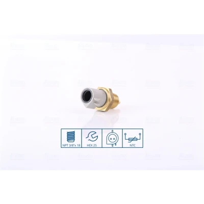 Imagen de NISSENS 207012 Sensor de Temperatura del Refrigerante