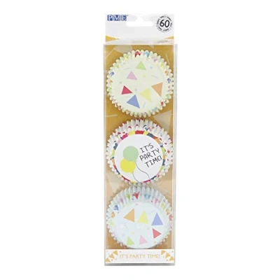 Imagen de PME Cápsulas Forradas de Aluminio Fiesta, Set 3, Pack 60