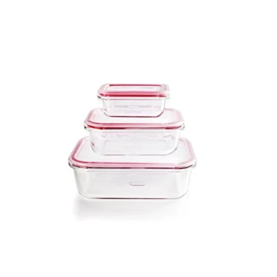 Imagen de ¡Oferta 16% ! Ibili 754750 Ser 3 Tupper Vidrio Alimento