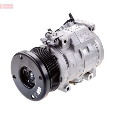 Imagen de DENSO DCP50131 Compresor de Aire Acondicionado 10S17C 12 PAG 46 R 134 a con acoplamiento magnético