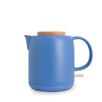 Imagen de CREATE/KETTLE CERAMIC/Hervidor de agua eléctrico cerámica Azul/Cuerpo cerámica, calienta en 5 minutos, capacidad 1L, sistema autoapagado, 1200W