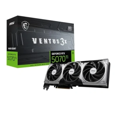 Imagen de MSI GeForce RTX 5070 Ti 16G Ventus 3X OC Tarjeta gráfica