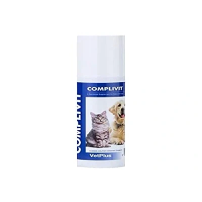 Imagen de VetPlus Complivit Complemento Alimenticio para Gatos y Perros 150 g
