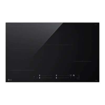 Imagen de Placa inducción LG CBIZ3035B, 4 zonas, 2 zonas Flex, 80 cm, Cristal negro