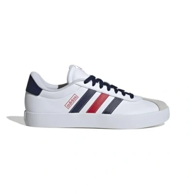 Imagen de adidas VL Court 3.0 Shoes, Zapatillas Hombre, Cloud White Navy Blue Better Scarlet, 46 EU