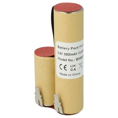 Imagen de vhbw Batería Compatible con Gardena Accu 3 (estándar, 2315, 2500) Tijeras para césped,Tijeras de poda reemplaza Accu3 (NiMH, 3000mAh, 3.6V)