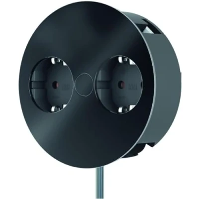 Imagen de Bachmann 931.150 Twist Enchufe Unidad, 230 V, Negro Mate
