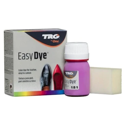 Imagen de TRG The One Easy Dye, Pintura para restaurar el color del zapatos de cuero, Morado (181 Cereza), 25 ml