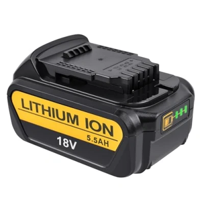 Imagen de Tecmana 18V 5,5Ah Batería Compatible con Dewalt DCB184 DCB200 DCB182 DCB180 DCB181