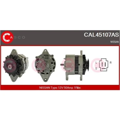 Imagen de CASCO CAL35199AS Alternador 12V 65A HONDA: Civic 7 Hatchback, FR V, Limousine