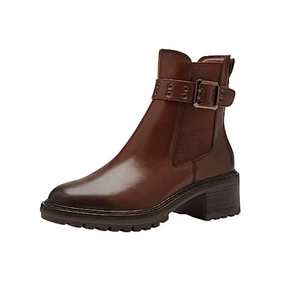 Imagen de Tamaris Mujer 1 25333 41, Botas Cortas al Tobillo, coñac, 40 EU