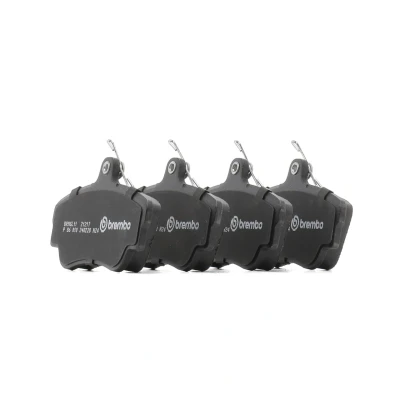 Imagen de BREMBO P 86 010 Juego de pastillas freno excl. contacto avisador desgaste con tornillos pinza sin accesorios VOLVO: 460 L, 440 K, 480 E