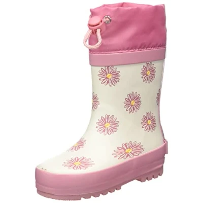 Imagen de Playshoes Cordón Para Botas de Agua, lluvia Unisex niños, Rosa Marguerites, 26 EU