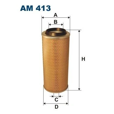 Imagen de Filtro de aire FILTRON AM 413