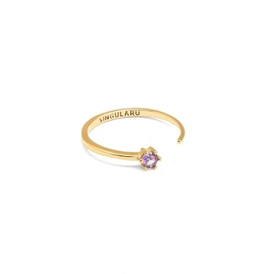 Imagen de Singularu Sophie Anillo, Mujer, Talla: One Size, Lavanda oro