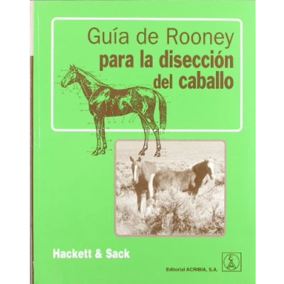 Imagen de Guía de Rooney para la disección del caballo (SIN COLECCION)