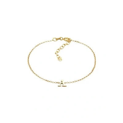 Imagen de Elli Letter A Pulsera goldcoloured, Mujer, Talla: 16, Gold coloured