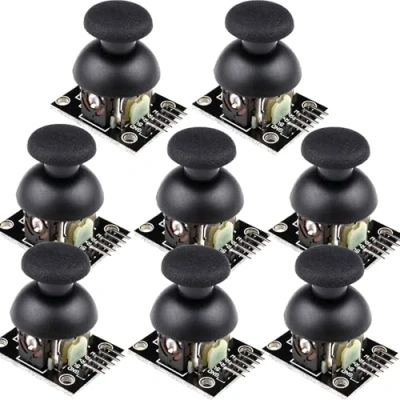 Imagen de 8pcs Joystick Module KY 023 compatible con Arduino, juego Rocker Sensor Escudo XY Eje para Arduino