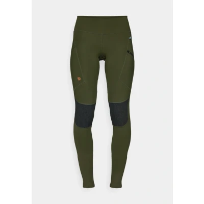 Imagen de Fjallraven 87143 662 Abisko Trekking Tights HD W/Abisko W Pants Mujer Deep Forest Tamaño XS