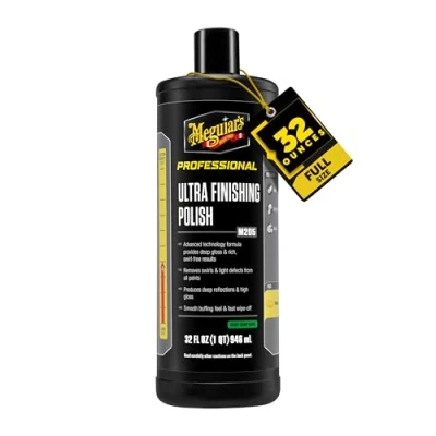 Imagen de MEGUIAR&#039;S M20532 Mirror Glaze Ultra Finishing Polish, 32 Fluid Ounces, 947 ml