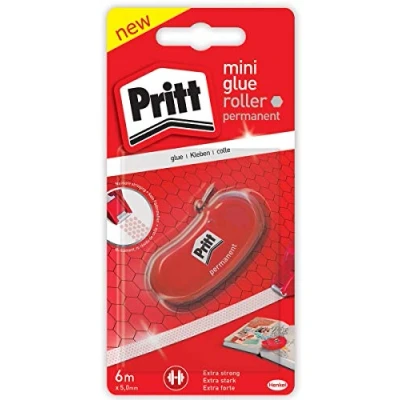 Imagen de Pritt ZMGPB Mini rollo de pegamento permanente con 6 m longitud y 5 mm ancho banda