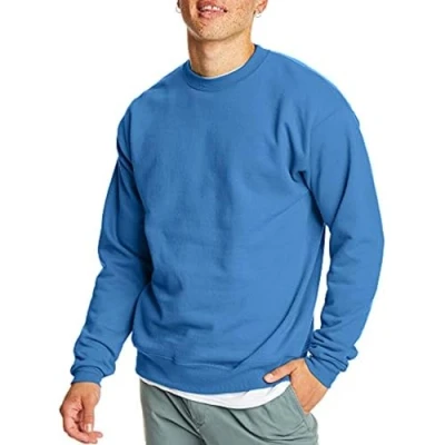 Imagen de Hanes Sudadera Ecosmart, Azul (BLU Denim), XL para Hombre