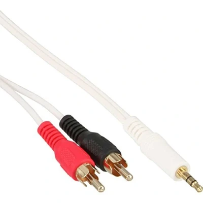 Imagen de Inline 1m Rca/3.5mm Stereo Cables De Audio Y Video